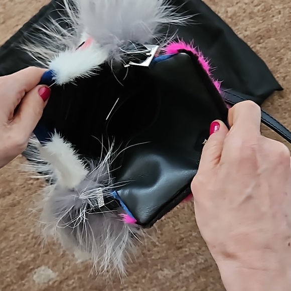Fendi Mink & Fox "owl" - Picture 3 of 4